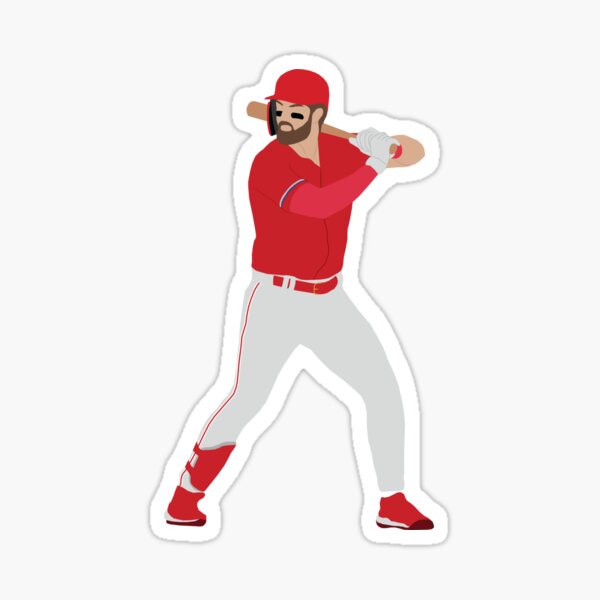 "Bryce Harper" Sticker by PatOrmsby17 | Redbubble