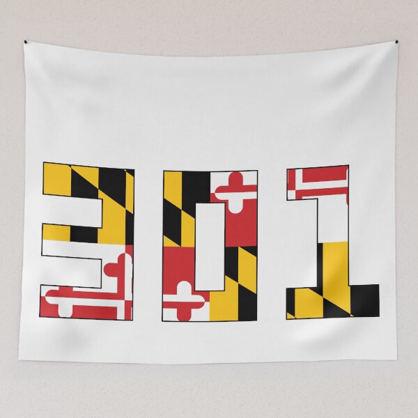 Item preview, 301 Maryland Flag designed and sold by polliadesign.