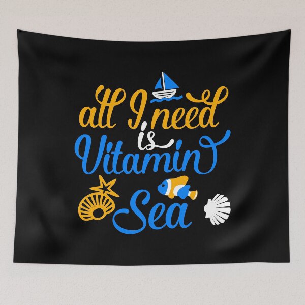 Item preview, ALL I NEED IS VITAMIN SEA COLOR light designed and sold by LarkDesigns.