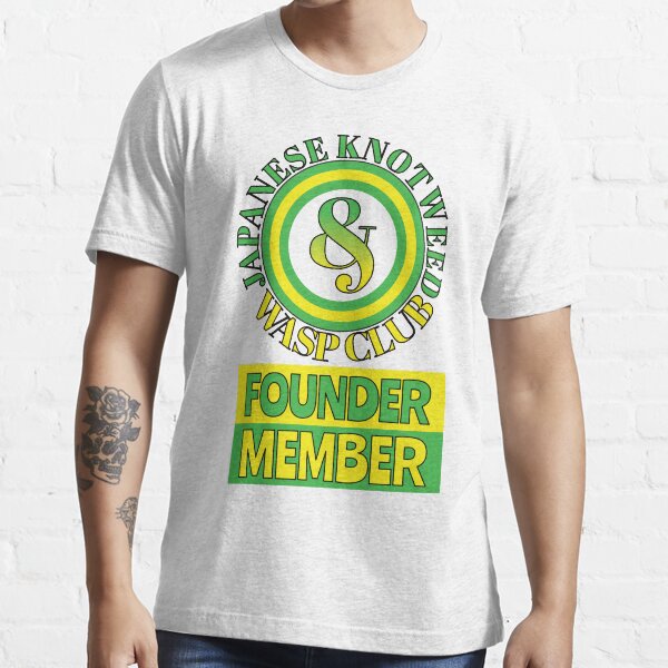 Japanese Knotweed and Wasp Club Founder Member Essential T-Shirt