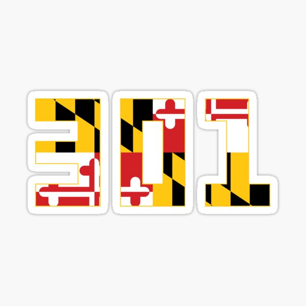 Item preview, 301 Maryland Flag designed and sold by polliadesign.
