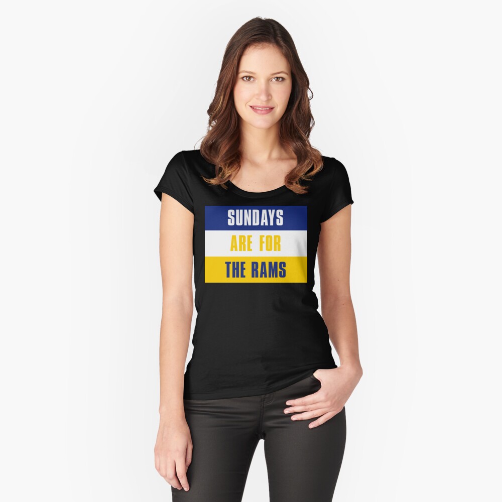 Sundays are for The Rams, Los Angeles Rams Graphic T-Shirt Dress