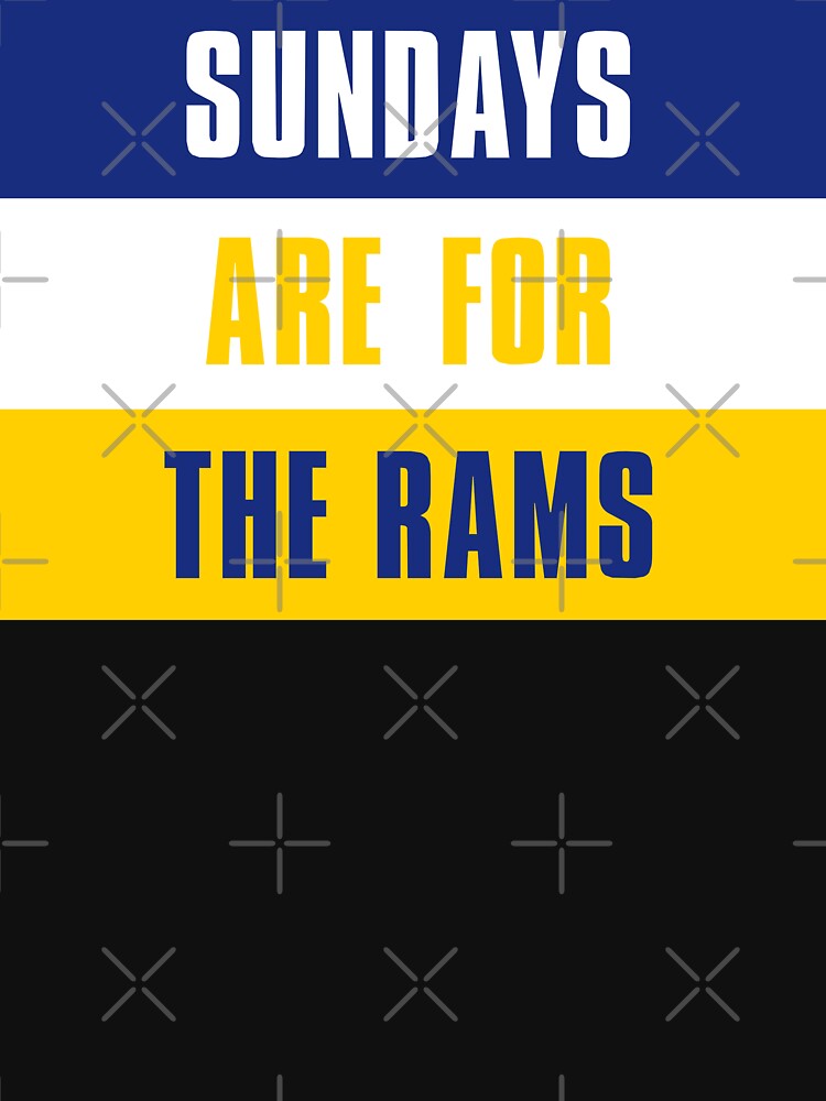 Sundays are for The Rams, Los Angeles Rams | Graphic T-Shirt Dress