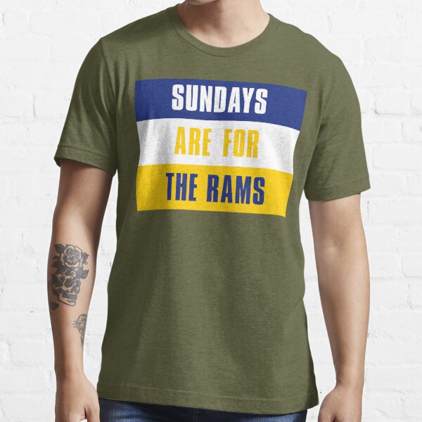 Sundays are for The Rams, Los Angeles Rams Graphic T-Shirt Dress