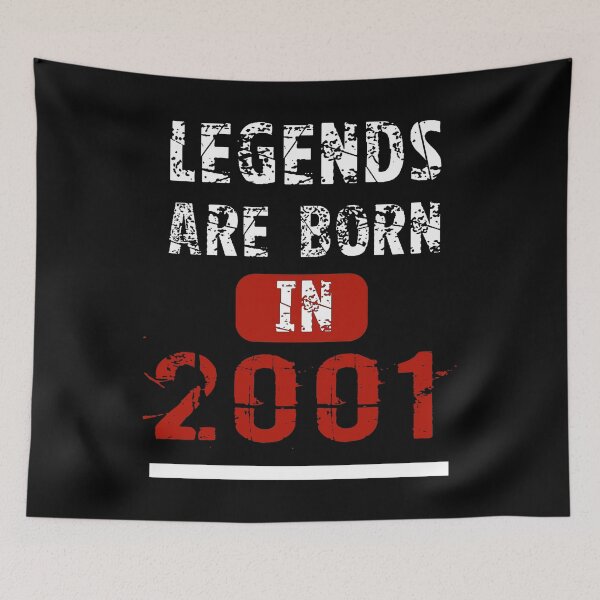 Item preview, Legends Are Born In 2001 designed and sold by Vroomie.