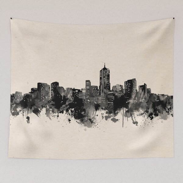 Item preview, denver skyline designed and sold by BekimART.