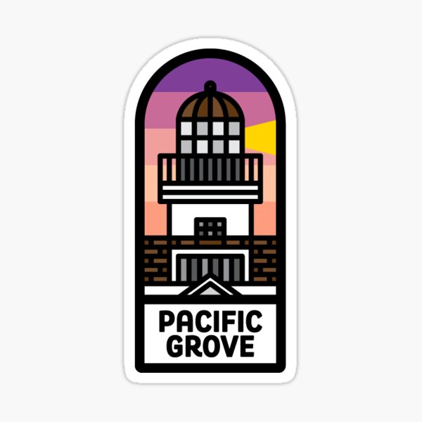 141. Pacific Grove, CA Sticker