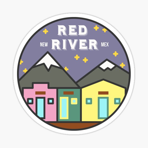 Aperçu de l'œuvre Rivière Rouge, Nouveau-Mexique - Nuit créée et vendue par Caleb Brenden.