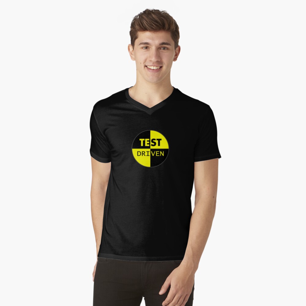 Item preview, V-Neck T-Shirt designed and sold by geekcasuals.