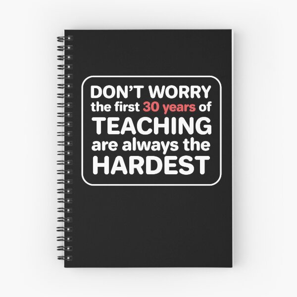 Item preview, The First 30 Years Are The Hardest Teacher designed and sold by MooonTees.