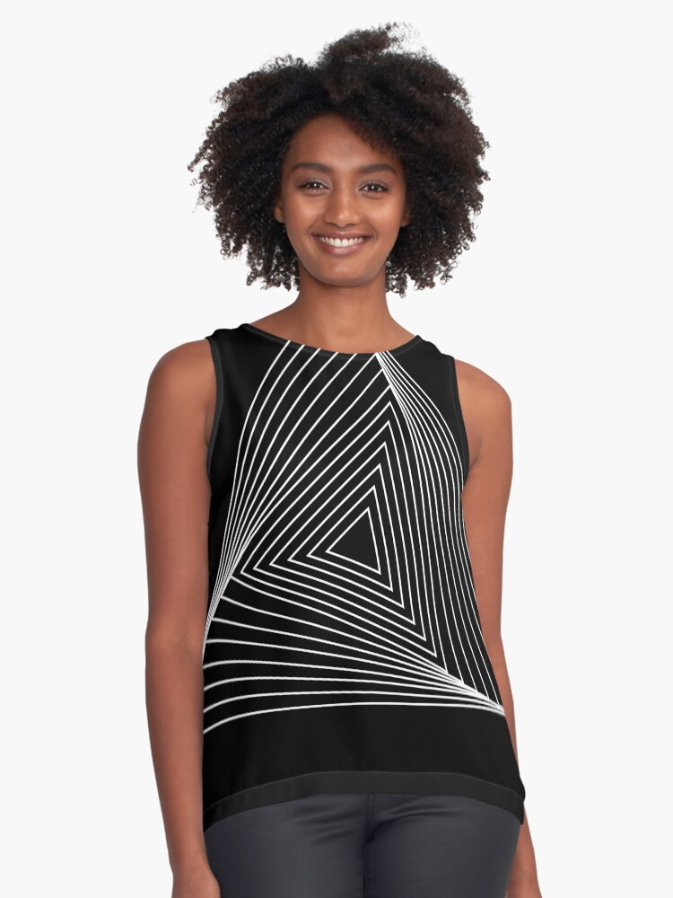 Vista previa del artículo con la obra «Blusa sin mangas», diseñado y vendido por Visualsplendors.