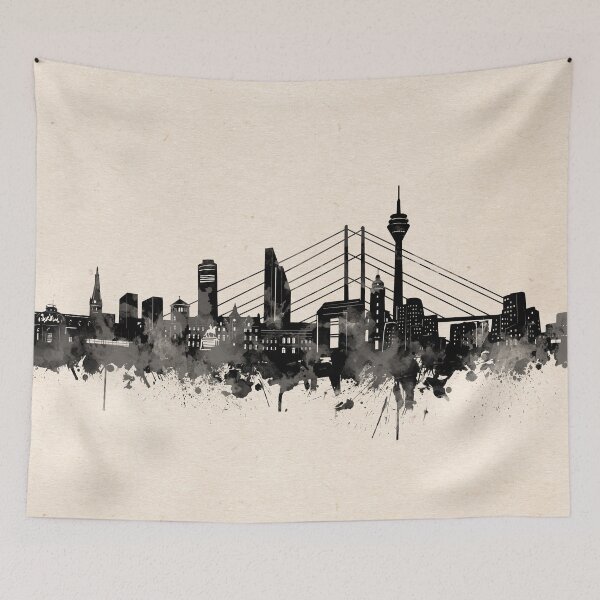 Item preview, dusseldorf skyline designed and sold by BekimART.