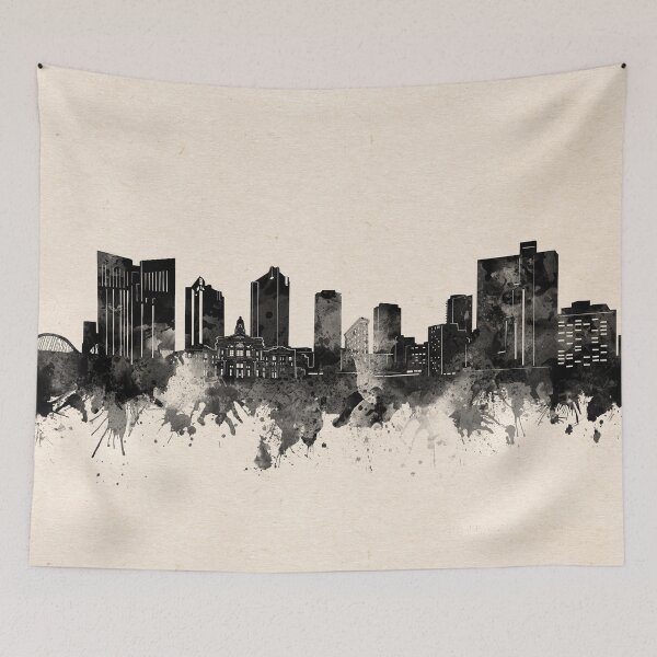 Item preview, fort worth skyline designed and sold by BekimART.