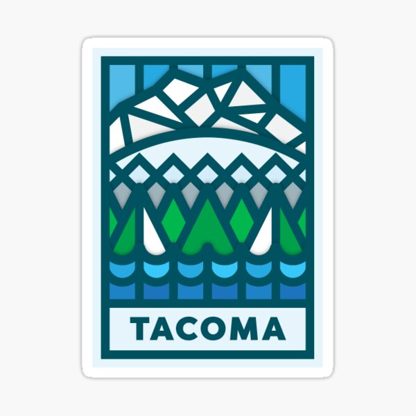 149. Tacoma, WA Sticker