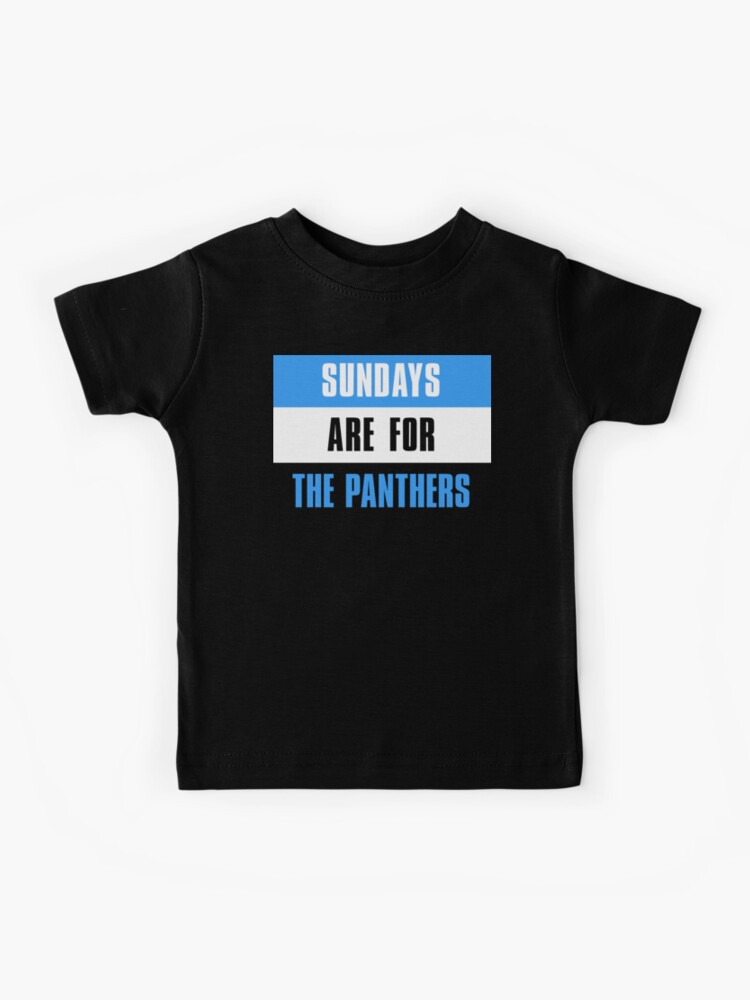 carolina panthers t shirts for kids