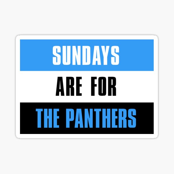 Sundays are for The Panthers, Carolina Panthers | A-Line Dress