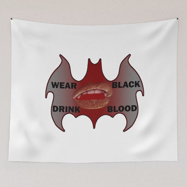 Item preview, Vampire Bat Loves Black & Blood designed and sold by PrintYourOwn.
