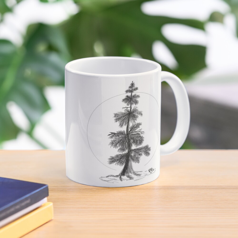 Evergray tree Coffee Mug