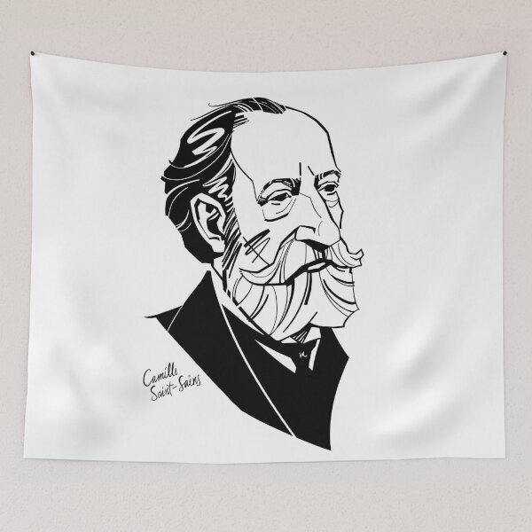 Item preview, Camille Saint-Saëns designed and sold by Irina Ivanova.