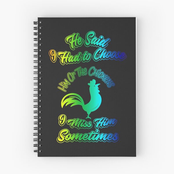 Item preview, (tshirt) him or chickens3.trans 01 (vertical rainbow) designed and sold by Syl1990.