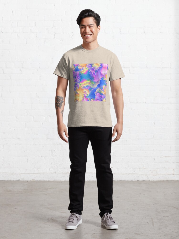 Alternate view of Abstraction of royal blue bass Classic T-Shirt