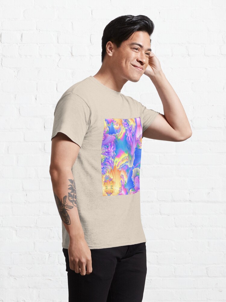 Alternate view of Abstraction of royal blue bass Classic T-Shirt