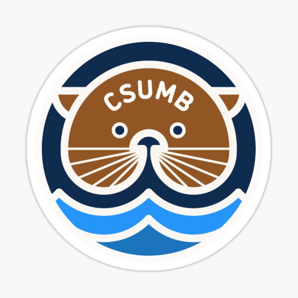 158. CSUMB, Seaside, CA 2 Sticker