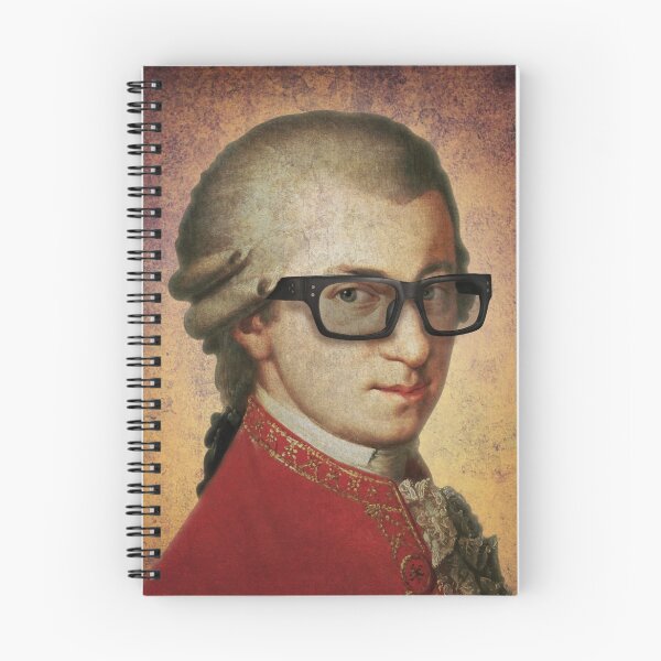 Item preview, Hipster Mozart designed and sold by StrangeStore.