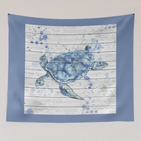 Item preview, Sea Turtle On Wood A  designed and sold by Jean Plout.