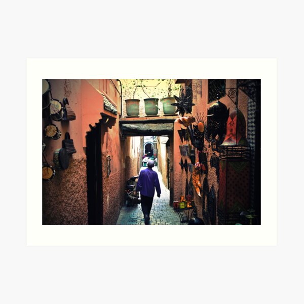 Medina walker Art Print
