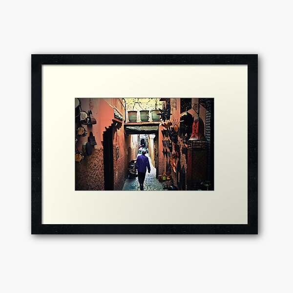 Medina walker Framed Art Print