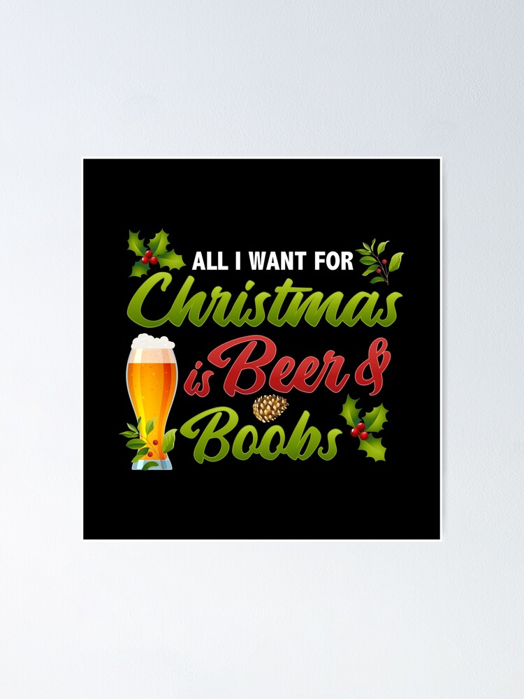 Boobies N Beer Glass