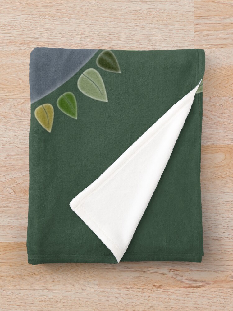 Alternate view of Earth Day 2019 - Textured paper Throw Blanket