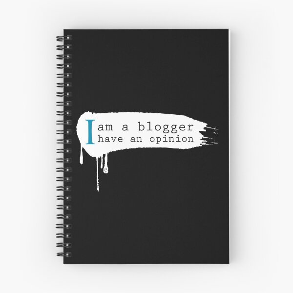 Item preview, I am a blogger I have an opinion | Bookrebels | Book | Books | Reading | Booklovers | Bookworm designed and sold by Bookrebels.