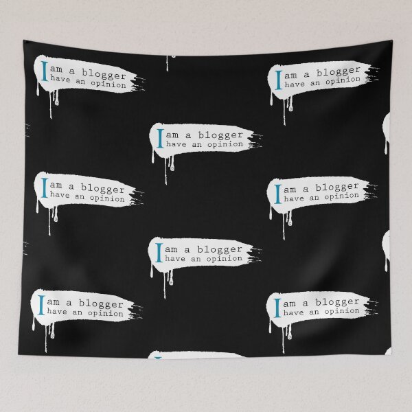 Item preview, I am a blogger I have an opinion | Bookrebels | Book | Books | Reading | Booklovers | Bookworm designed and sold by Bookrebels.