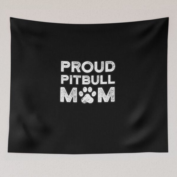 Item preview, Pitbull Mom, Proud Dog Mama designed and sold by UneDesigns.