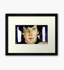 Sherlock Framed Print