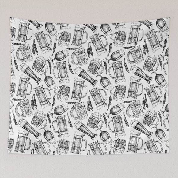Item preview, Beer Pattern | Oktoberfest Hops Malt Brewery designed and sold by anziehend.