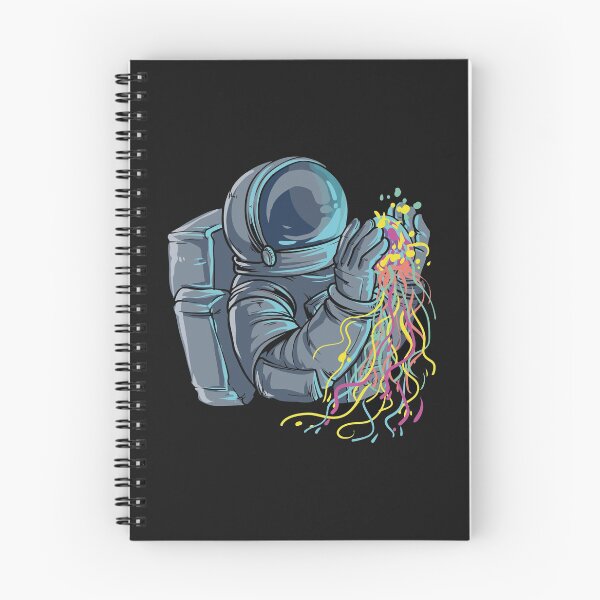 Item preview, Astronaut with colorful Jellyfish designed and sold by biNutz.