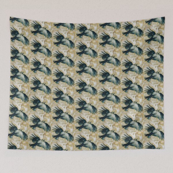 Item preview, free bird in flight designed and sold by Contemporary Pulp Art.