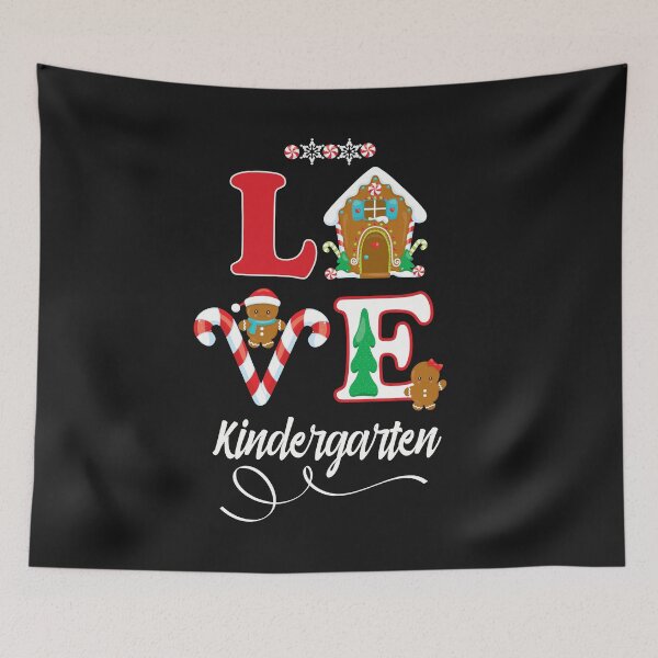 Item preview, Christmas Teacher Student Holiday Love Kindergarten Gingerbread Gift designed and sold by Sapphire Star.