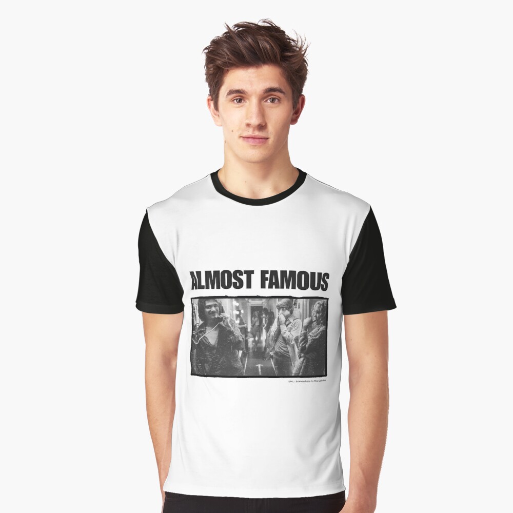 Almost Famous T Shirt For Sale By Rssmln Redbubble Eml Digital Artworks Graphic T Shirts
