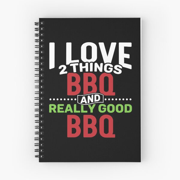 Item preview, I love 2 things BBQ and Really Good BBQ designed and sold by Gold Wings Tees.