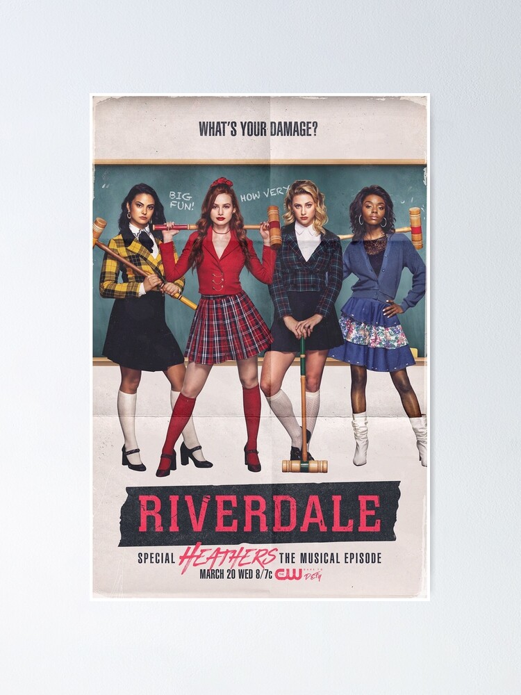 Riverdale Heathers Das Musical Poster Von Msmollybruton Redbubble