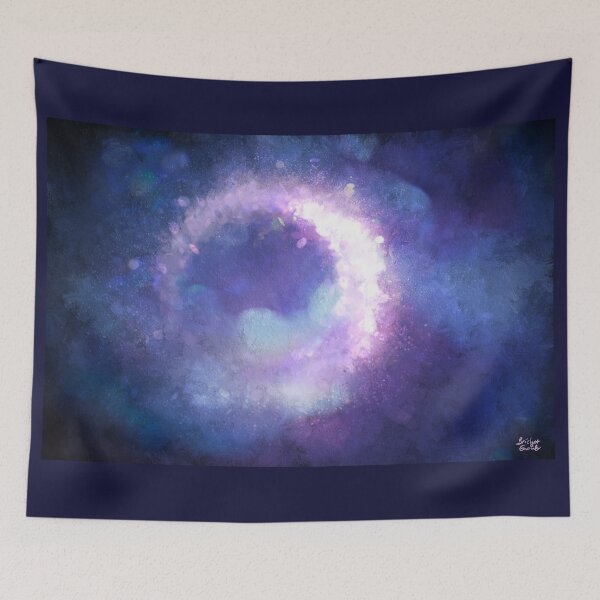 Item preview, Moonglow Abstract Painting designed and sold by BonBonBunny.