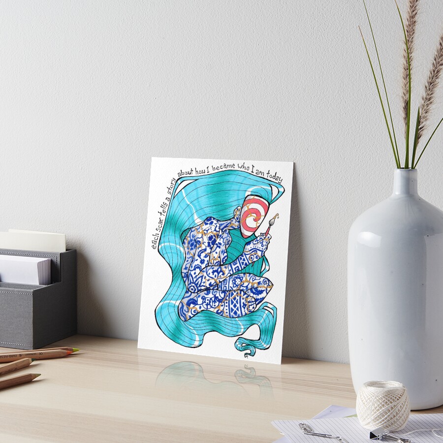 Item preview, Art Board Print designed and sold by lightwalker93.