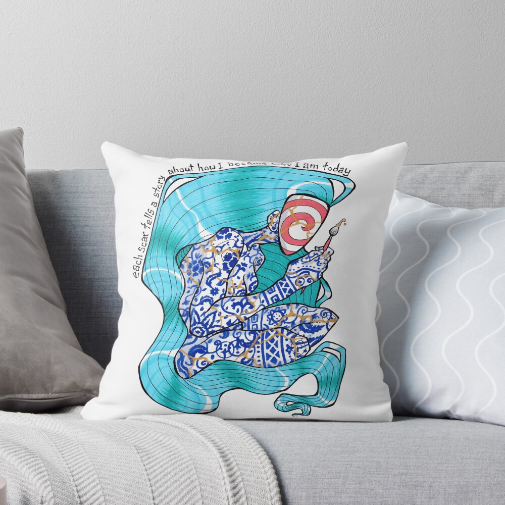 Item preview, Throw Pillow designed and sold by lightwalker93.