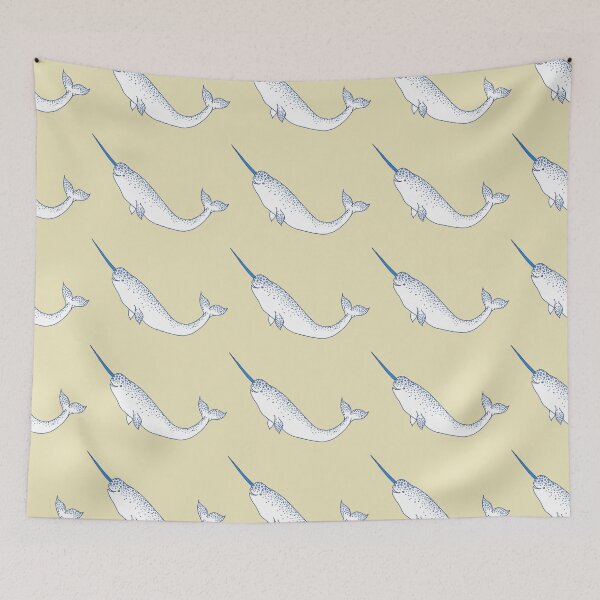 Item preview, nosy narwhals designed and sold by beesocks.