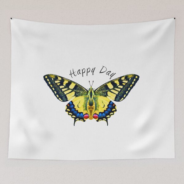Item preview, Butterfly Happy Day designed and sold by ElvisU.