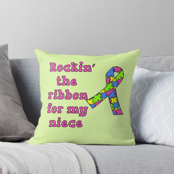 Item preview,  Autism Awareness Ribbon Autistic Niece designed and sold by LoveAndDefiance.